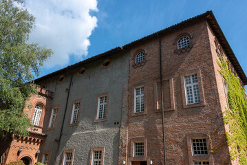 view of the Royal Castle of Oviglio national monument of