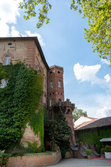 view of the Royal Castle of Oviglio national monument of