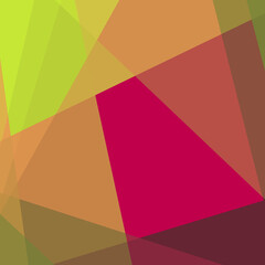 Abstract computational color Polygones background illustration