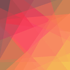 Obraz premium Abstract computational color Polygones background illustration