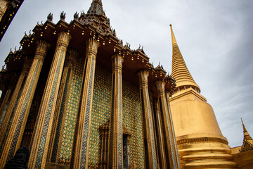 Vistas interiores del gran palacio del reino de Tailandia, en Bangkok