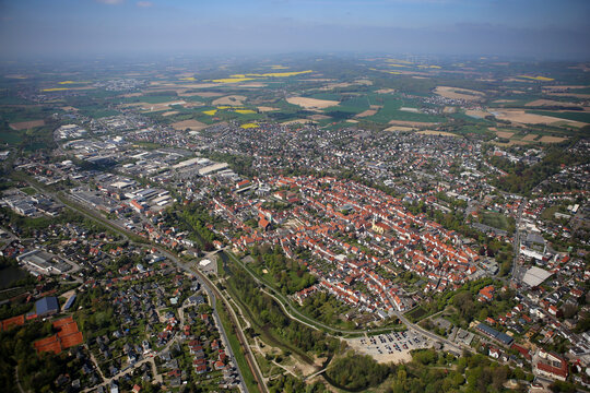 Luftaufnahme Stadt Lemgo