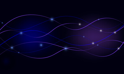 Dark background with sparkling sparks