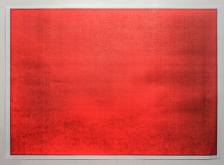 print to test orange printer toner, paper mockup for pattern and presentation design. place in your photo via blend mode.