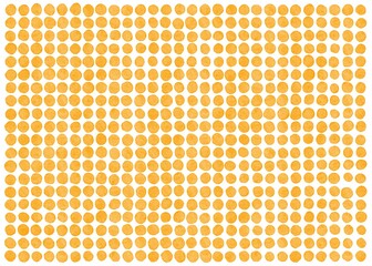 黄色のドットの背景イラスト素材