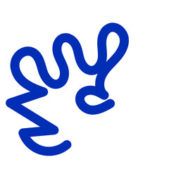 Abstract Shapes Organic Lines