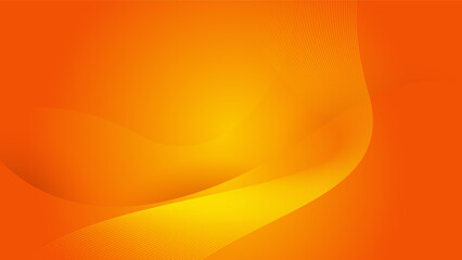 orange abstract geometric background with polygons