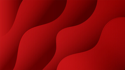 Digital abstract red technology background.