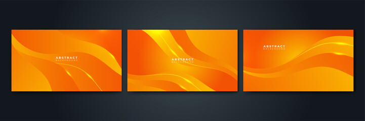 abstract orange background vectors