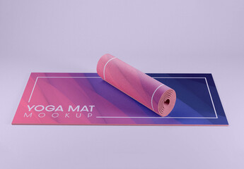 Yoga Mat Mockup - Powered by Adobe