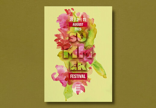 Summer Festival Poster