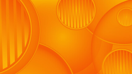 abstract yellow and orange minimal style background design