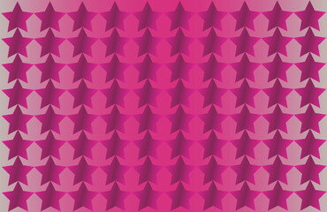 Abstract vector background with stars in purple gradient color