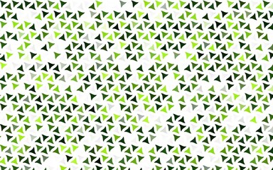 Light Green vector seamless pattern in polygonal style.