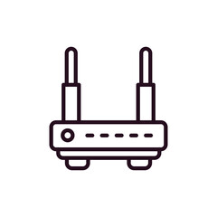 Obraz premium Router Icon
