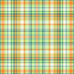 Tartan plaid pattern with texture and summer color.