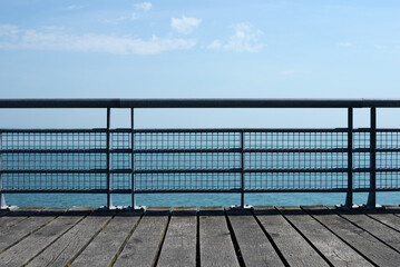 Obraz premium Rambarde ponton