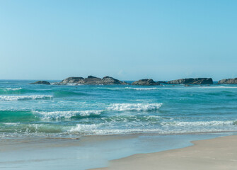 Barra Beach in a sunny day