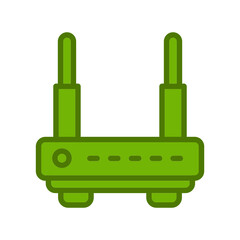 Obraz premium Router Icon
