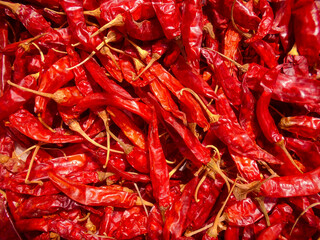 dried red chilies background. fast food mirchi
