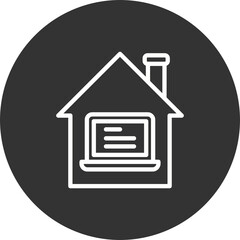 Work From Home  Icon