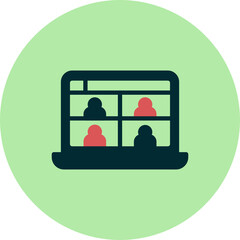 Video Conference  Icon