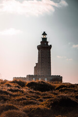 lighthouse at sunset