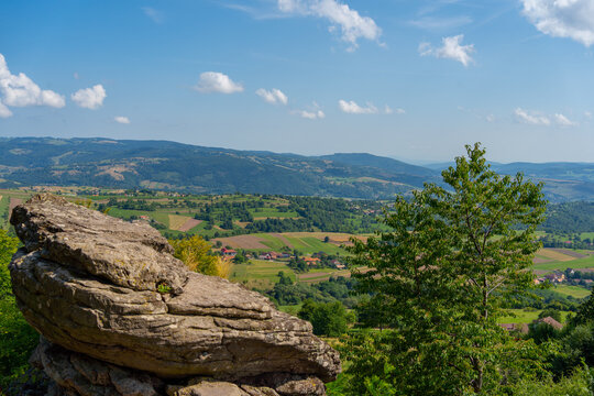 Nature sanctuary Melichova skala, Skliarovo, Detva, Slovakia, Europe