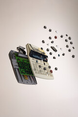 Exploded Calculator