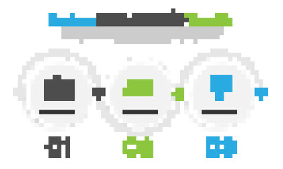 Set line Gps device with map, Laptop call taxi service and Road sign for stand. Business infographic template. Vector