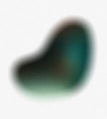 Abstract pastel neon holographic blurred grainy circle gradient on white background texture. Colorful digital grain soft noise effect pattern. Lo-fi multicolor vintage retro design template copy space