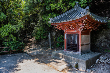 Naklejka premium 医王寺 - 医王寺太子殿