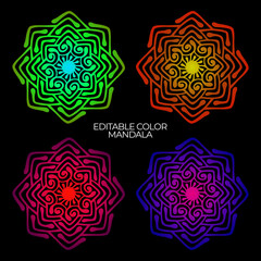 floral mandala art, traditional ornament, indian mandala background, floral mandala