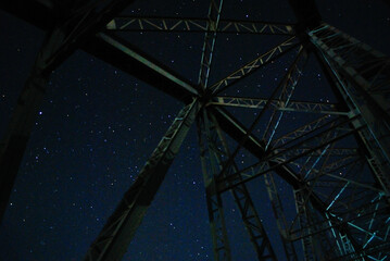 background with stars