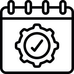 Schedule Management Icon