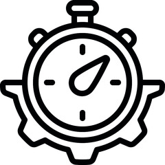Efficiency Timer Icon
