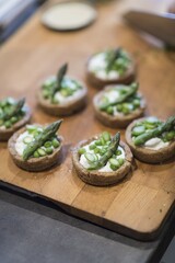 Preparing dinner. Food. Table, close-up, dining, background, lighting, people. Adventure restaurant.