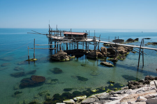 Pista ciclabile Via Verde sulla COsta dei Trabocchi in Abruzzo