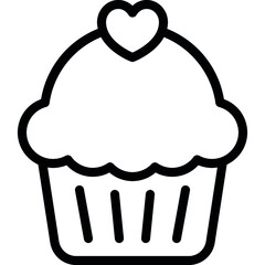 Love Muffin Icon