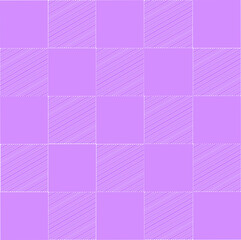 Abstract Vector Seamless purple plaid Checkered Squares Pattern lines