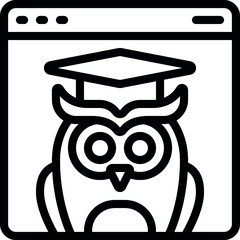 Wise Owl Online Icon