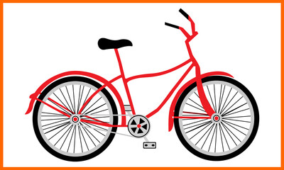 Bicycle SVG Design.