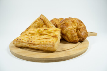 croissant with butter