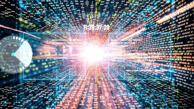 Software development, application programming code and tacit computer coding . Concept of smart digital transformation and technology disruption that changes global trends in new information era .