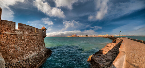 Cadiz promenade, Andalusia, Spain