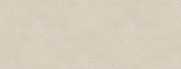 Beige kraft paper texture. Rough surface. Panoramic background. 