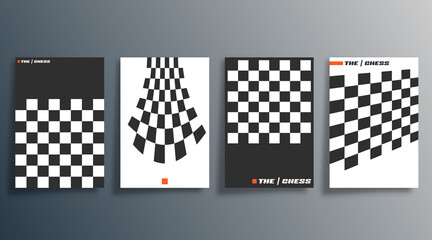 Minimal geometric design for flyer, poster, brochure cover, background, wallpaper, typography or other printing products. Vector illustration