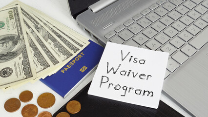 Visa Waiver Program is shown using the text