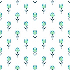 Colorful ceramic pattern seamless , cute background design style