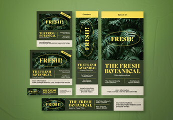 New Naturalism Web Banner Set